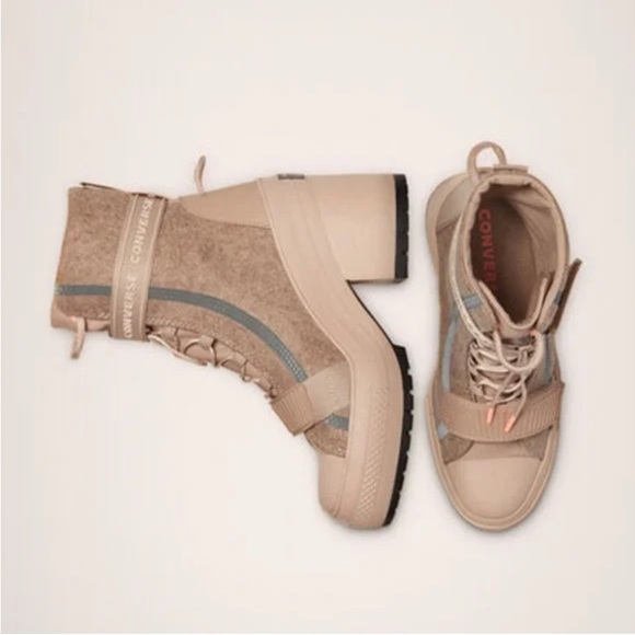 Converse Women's Black Ice Chuck Taylor All Star GR82 Chunky Platform Boots - Picture 2 of 6